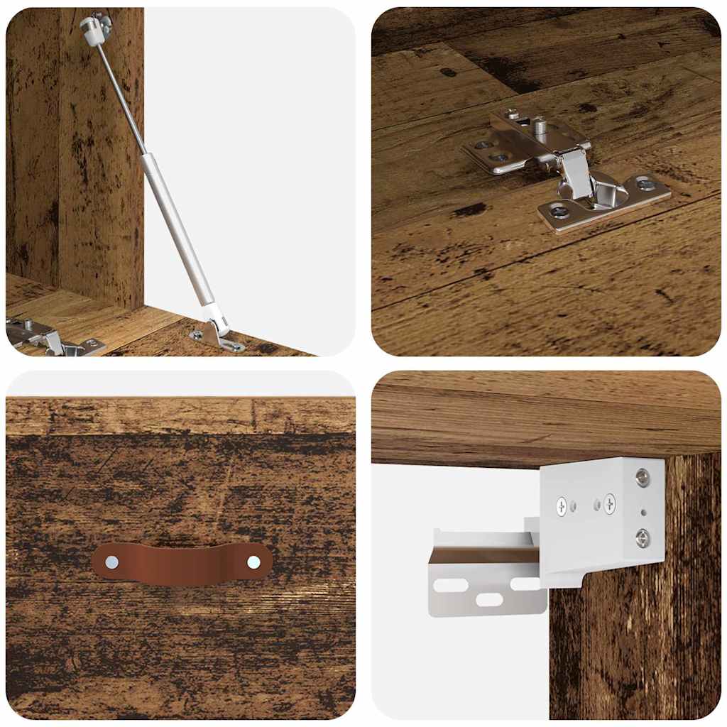 Mobiletto a muro Legno vecchio 100 x 36,5 x 35 cm | homemem39