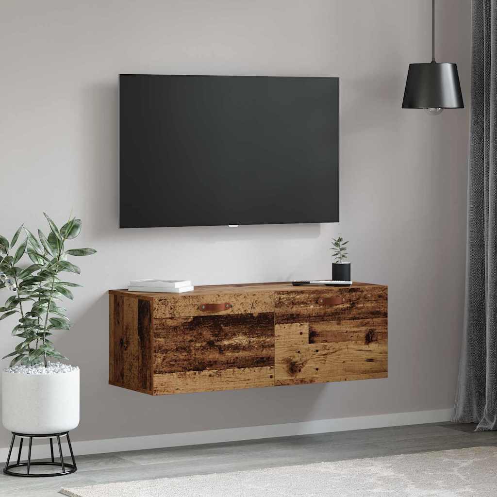 Mobiletto a muro Legno vecchio 100 x 36,5 x 35 cm | homemem39