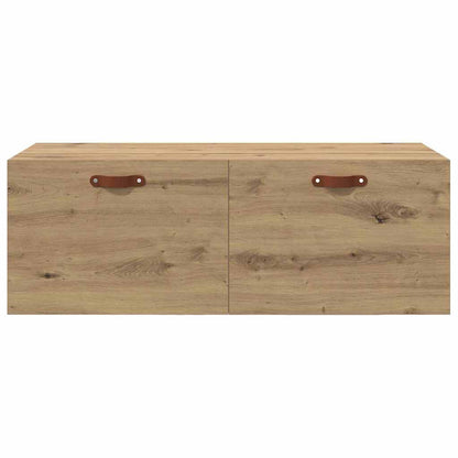 Mobiletto a muro Rovere artigianale 100 x 36,5 x 35 cm
