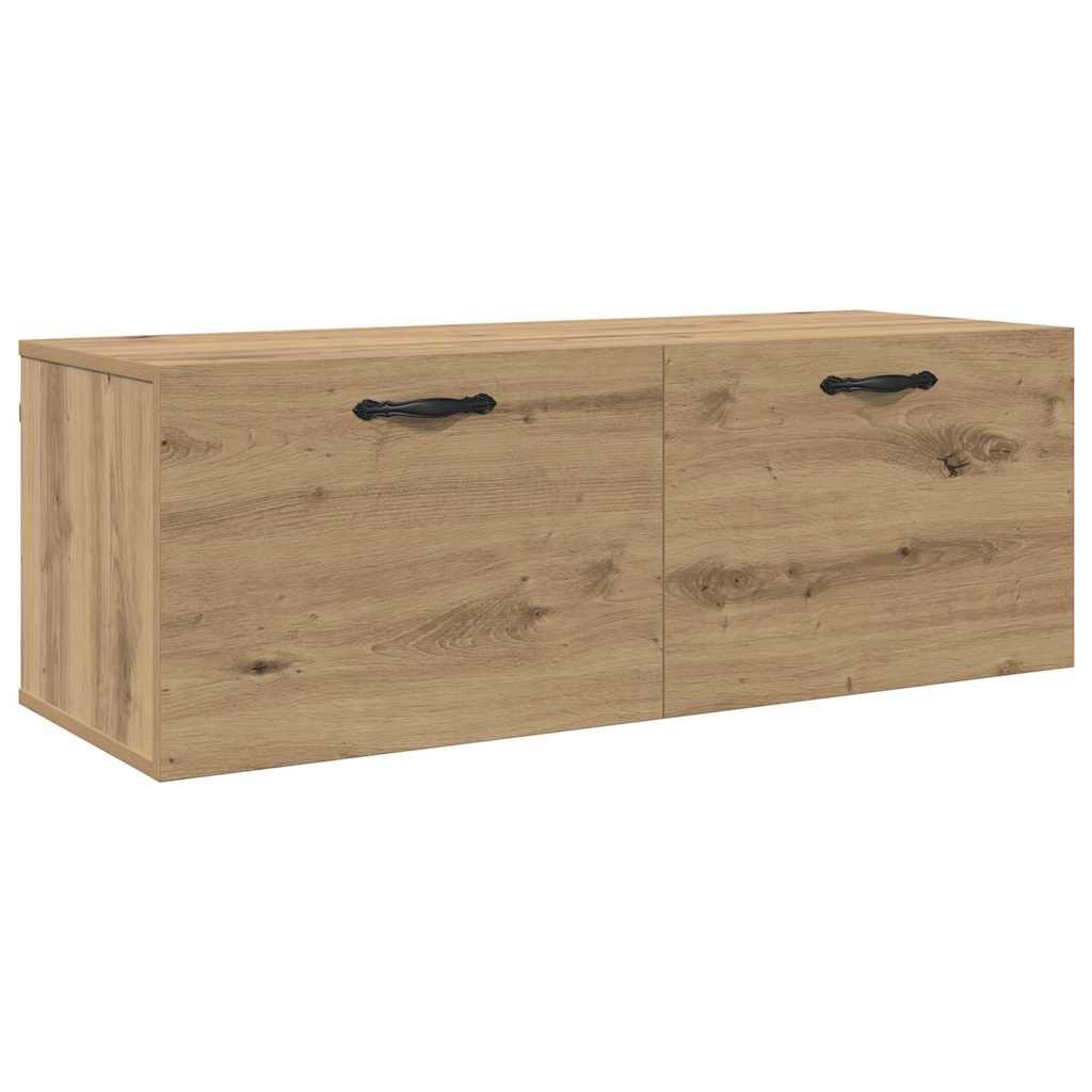 Mobiletto a muro Rovere artigianale 100 x 36,5 x 35 cm | homemem39