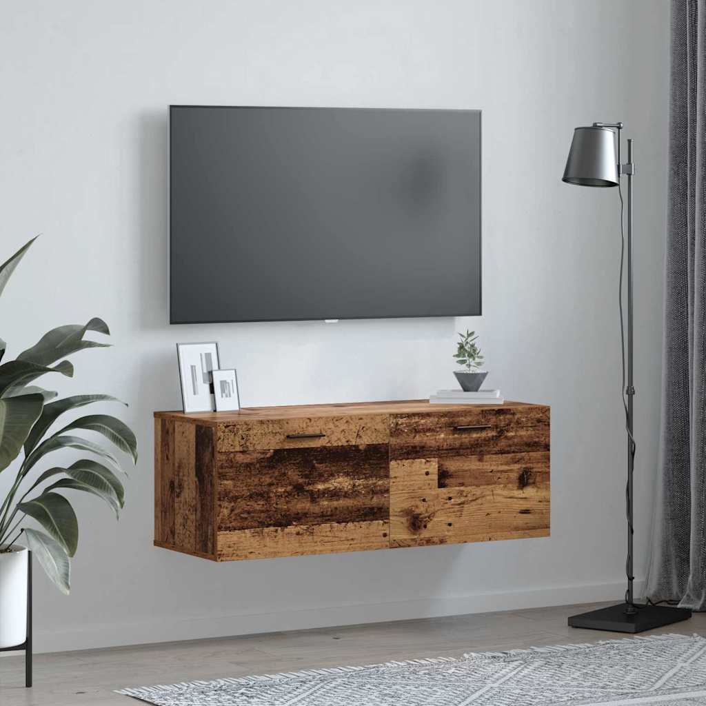 Mobiletto a muro Legno vecchio 100 x 36,5 x 35 cm | homemem39
