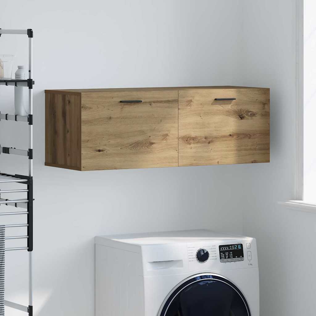 Mobiletto a muro Rovere artigianale 100 x 36,5 x 35 cm | homemem39