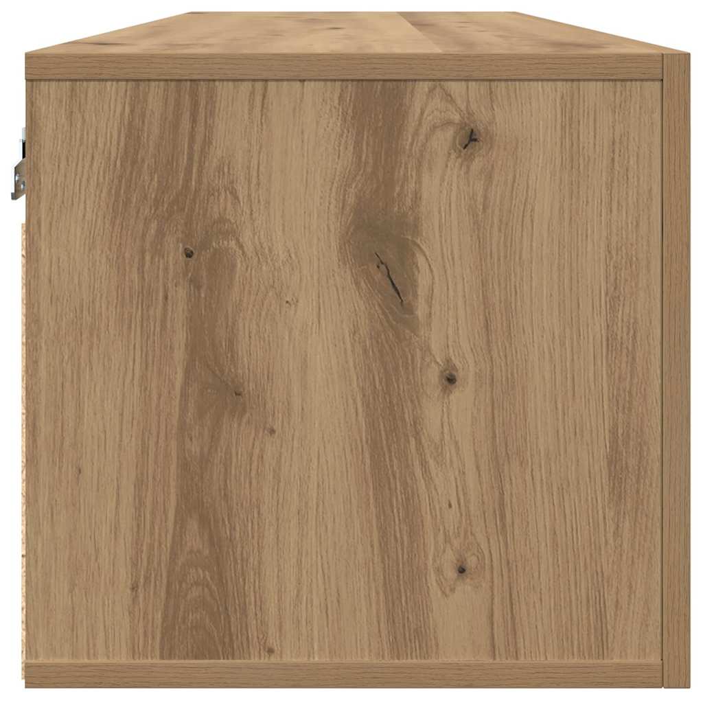 Mobiletto a muro Rovere artigianale 100 x 36,5 x 35 cm | homemem39