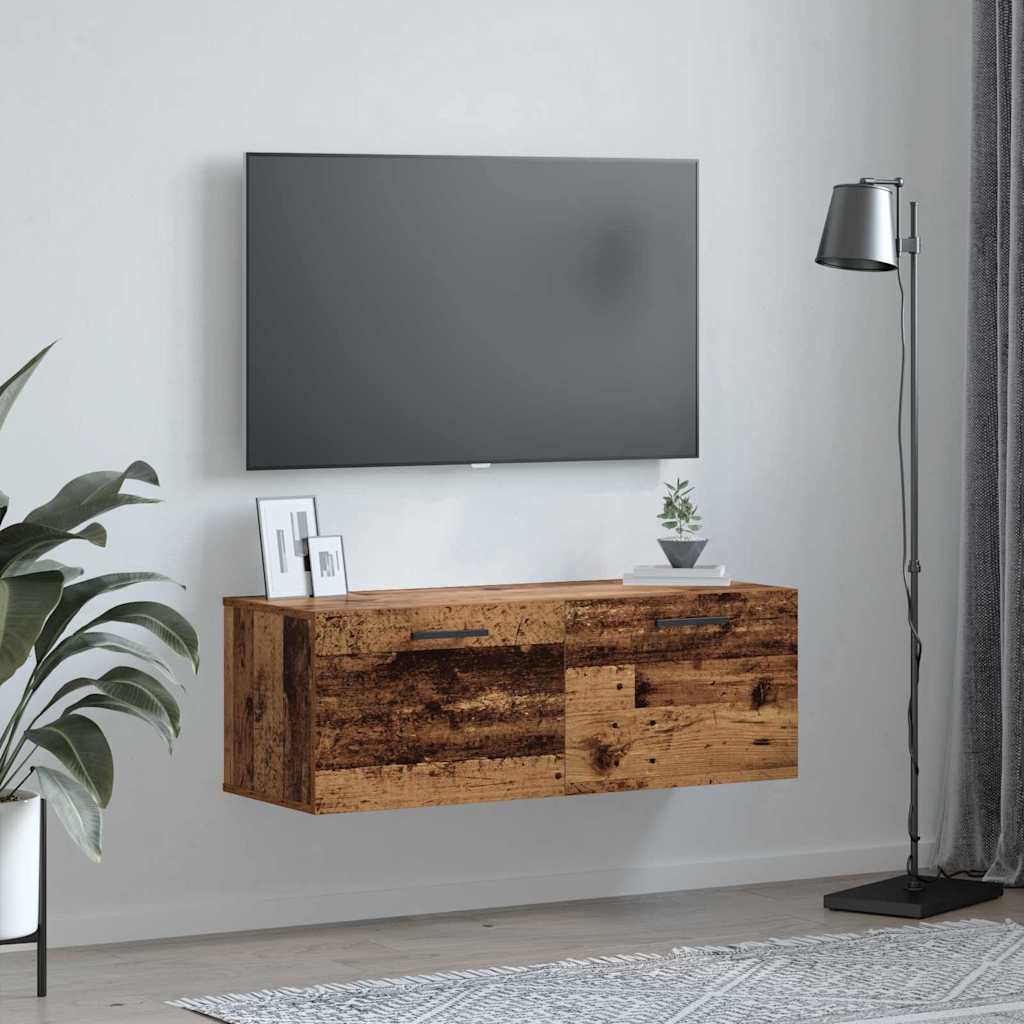 Armadietto a muro Legno vecchio 100 x 36.5 x 35 cm | homemem39