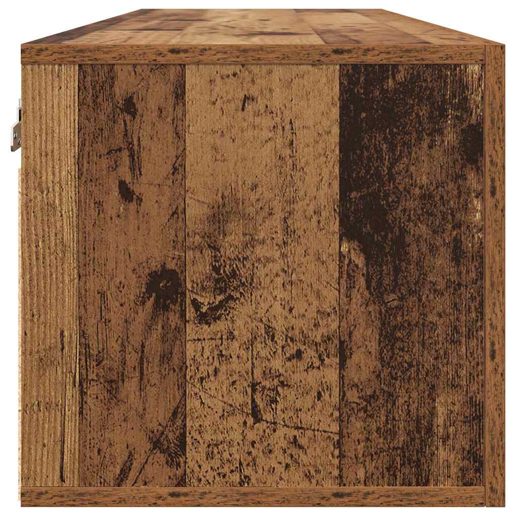 Armadietto a muro Legno vecchio 100 x 36.5 x 35 cm | homemem39