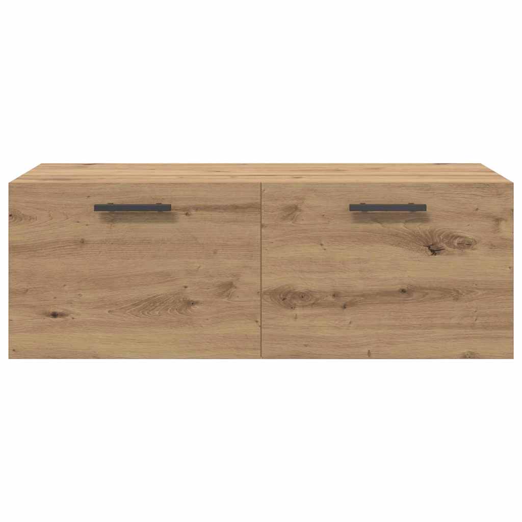 Armadietto a muro rovere artigianale 100 x 36.5 x 35 cm | homemem39