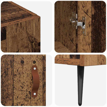 Credenza Marrone 90 x 34 x 80 cm Legno multistrato