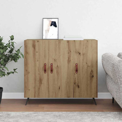 Credenza Marrone 90 x 34 x 80 cm Legno multistrato
