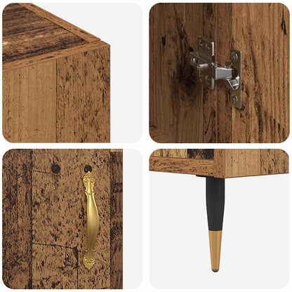 Credenza Marrone 90 x 34 x 80 cm Legno multistrato