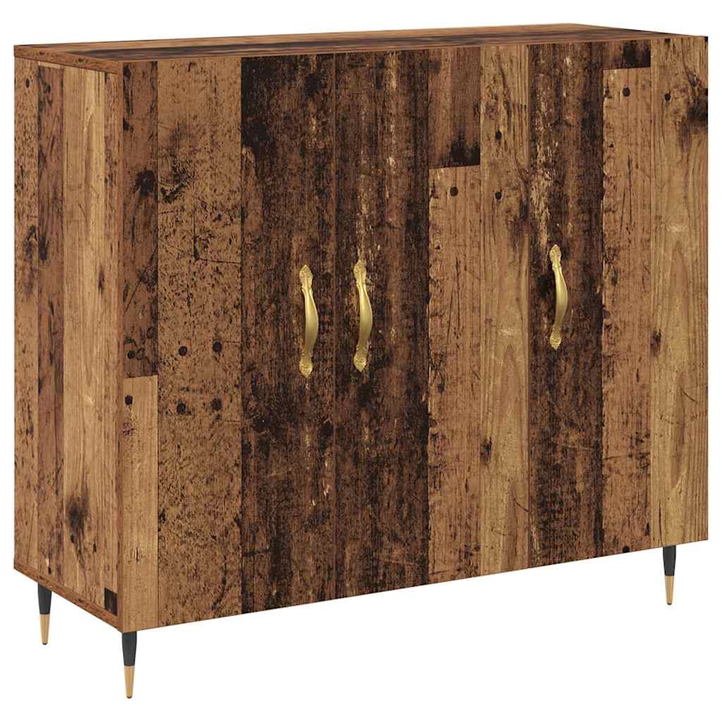 Credenza Marrone 90 x 34 x 80 cm Legno multistrato