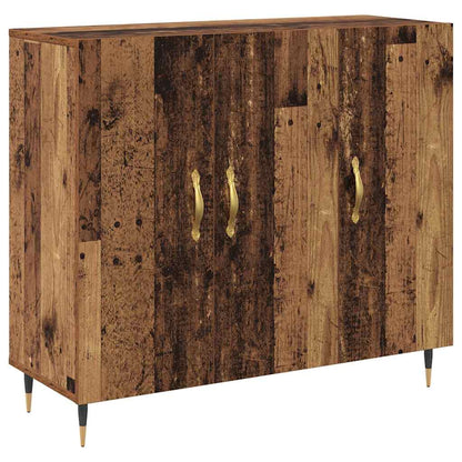 Credenza Marrone 90 x 34 x 80 cm Legno multistrato