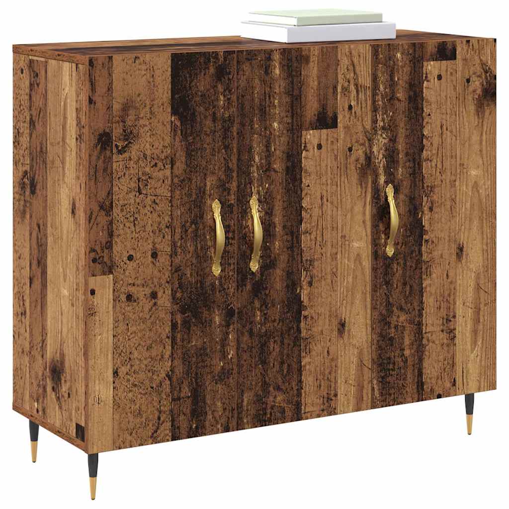 Credenza Marrone 90 x 34 x 80 cm Legno multistrato