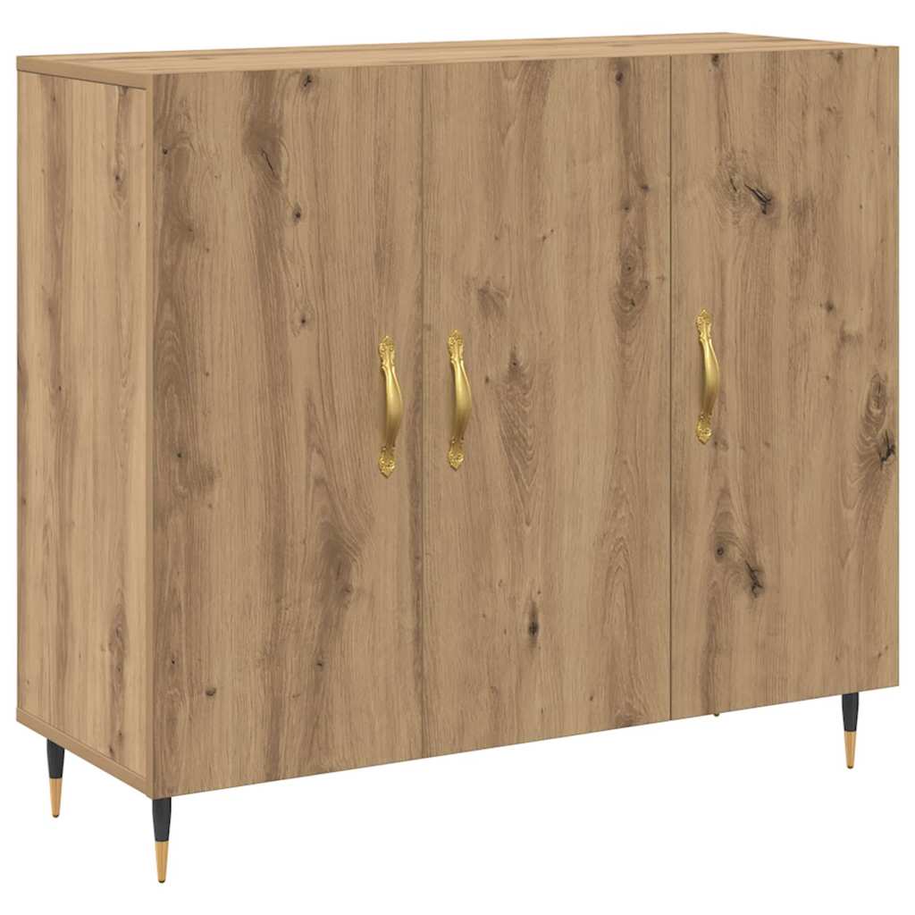 Credenza Marrone 90 x 34 x 80 cm Legno multistrato