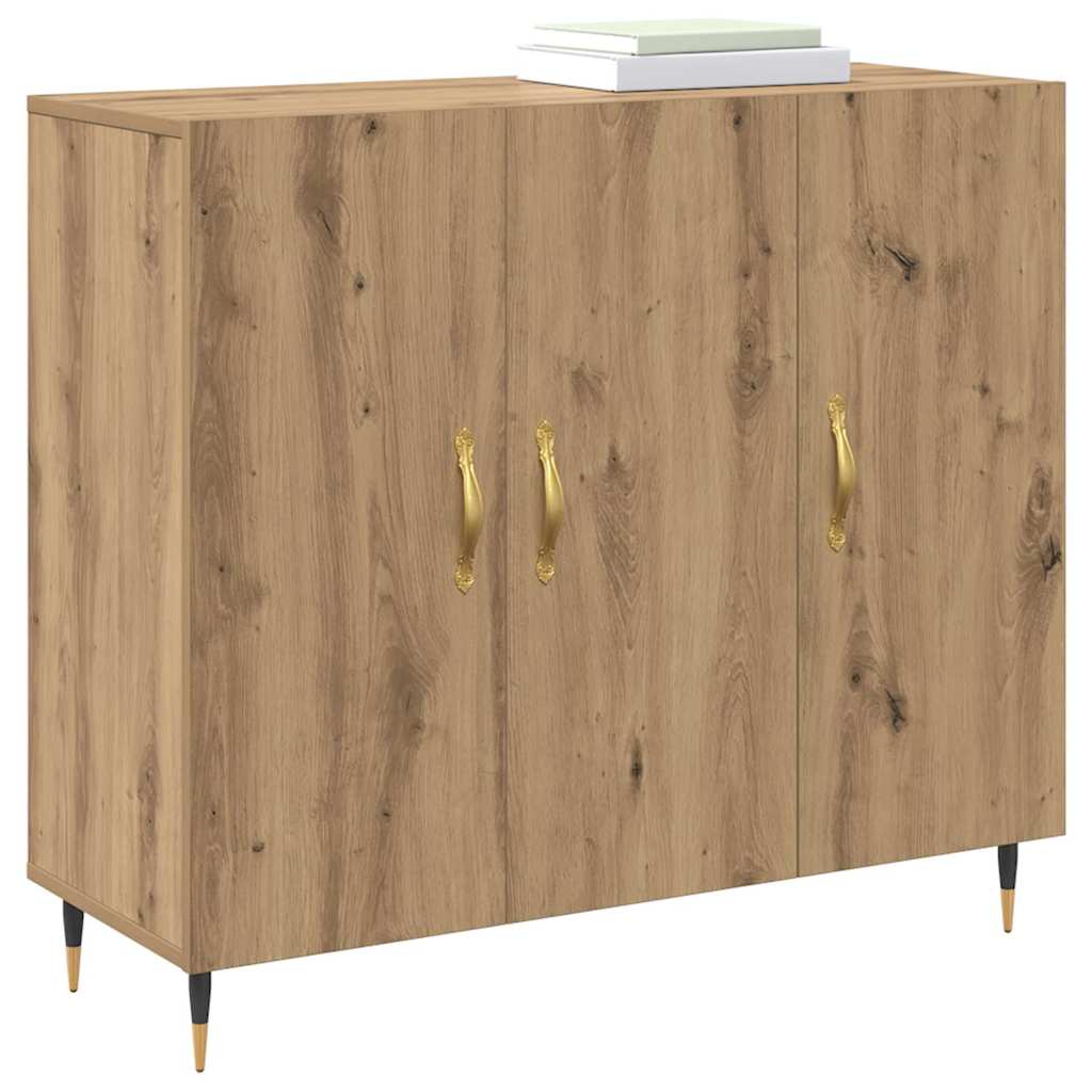 Credenza Marrone 90 x 34 x 80 cm Legno multistrato