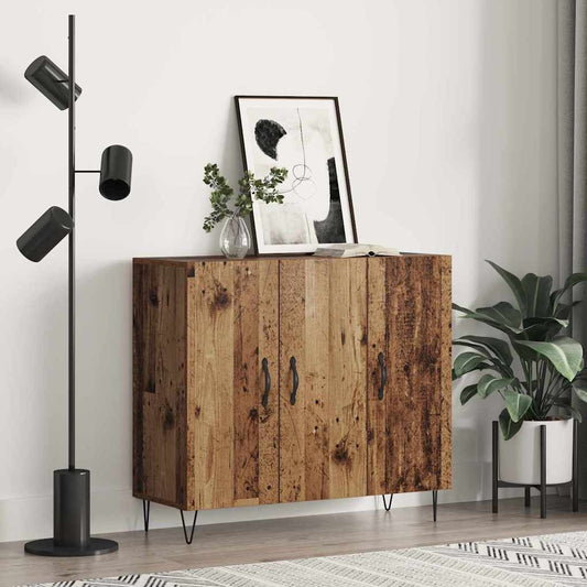 Credenza Legno vecchio 90 x 34 x 80 cm Legno multistrato
