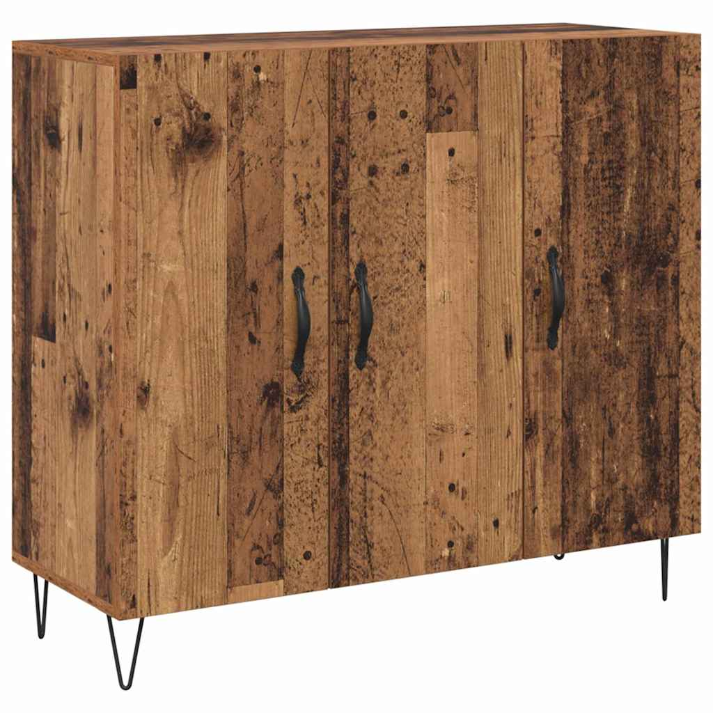Credenza Legno vecchio 90 x 34 x 80 cm Legno multistrato