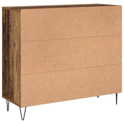 Credenza Legno vecchio 90 x 34 x 80 cm Legno multistrato