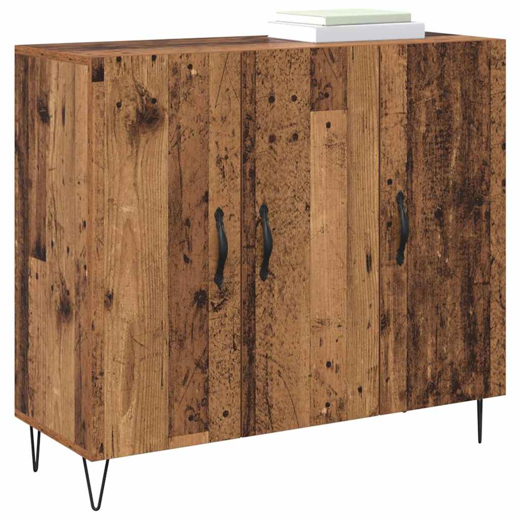 Credenza Legno vecchio 90 x 34 x 80 cm Legno multistrato