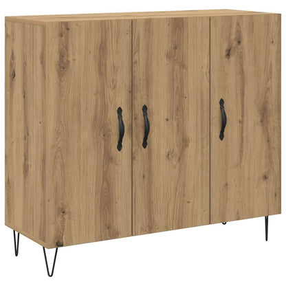 Credenza rovere artigianale 90 x 34 x 80 cm Legno multistrato