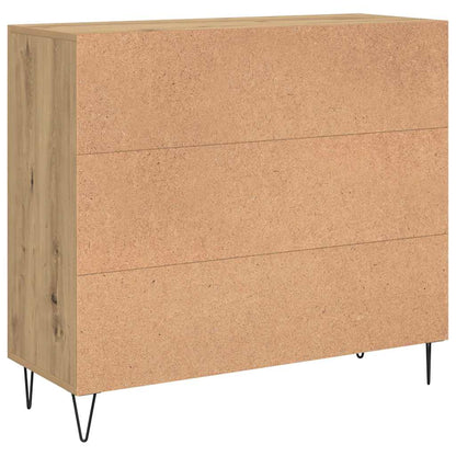 Credenza rovere artigianale 90 x 34 x 80 cm Legno multistrato