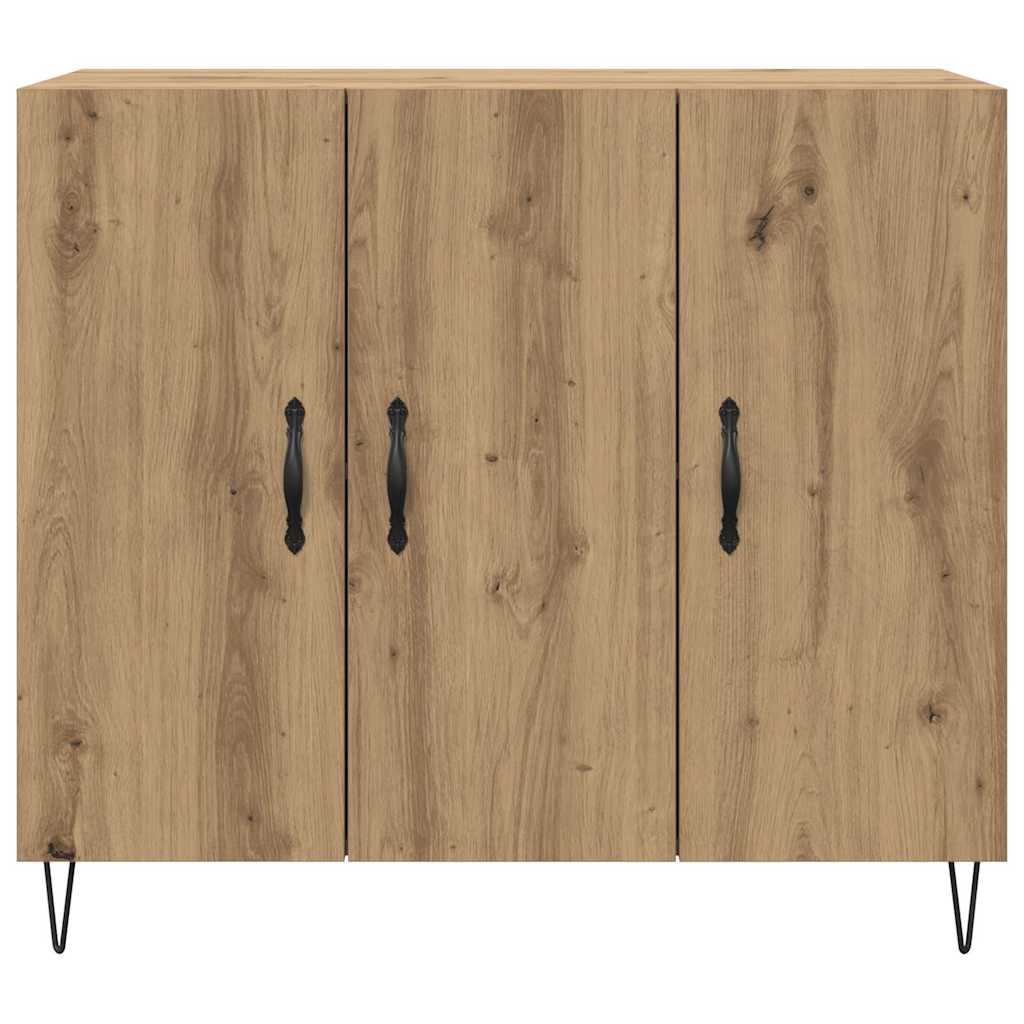 Credenza rovere artigianale 90 x 34 x 80 cm Legno multistrato