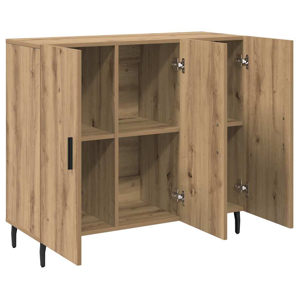 Credenza Marrone 90 x 34 x 80 cm Legno multistrato