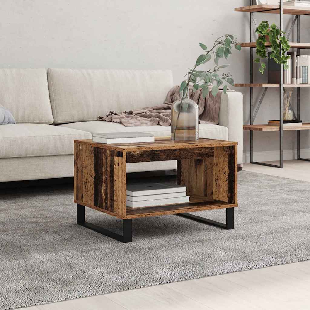 Tavolino da salotto Legno vecchio 60 x 50 x 40 cm