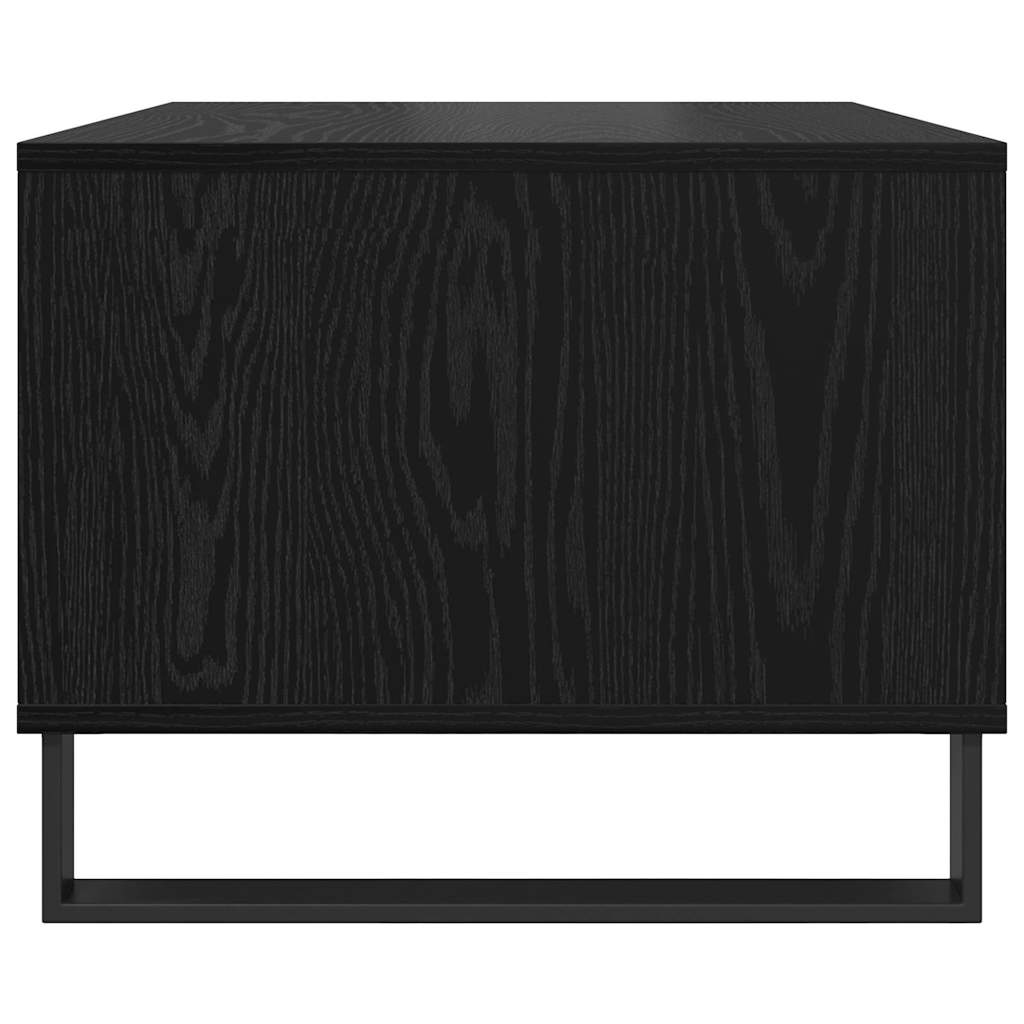 Tavolino da salotto Rovere nero 60 x 50 x 40 cm