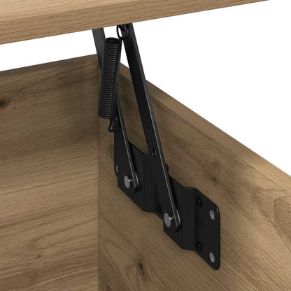 Tavolino da salotto rovere artigianale 90 x 44.5 x 45 cm