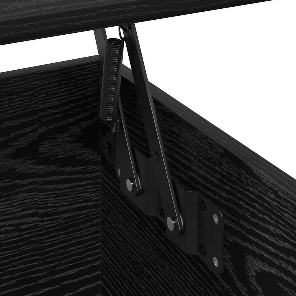 Tavolino da salotto Rovere nero 90 x 44.5 x 45 cm