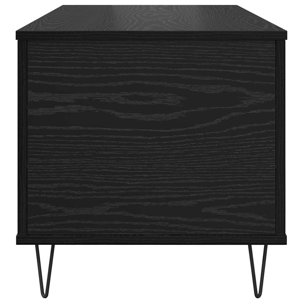 Tavolino da salotto Rovere nero 90 x 44.5 x 45 cm