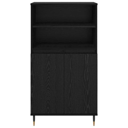 Credenza Nero 60 x 36 x 110 cm Legno multistrato