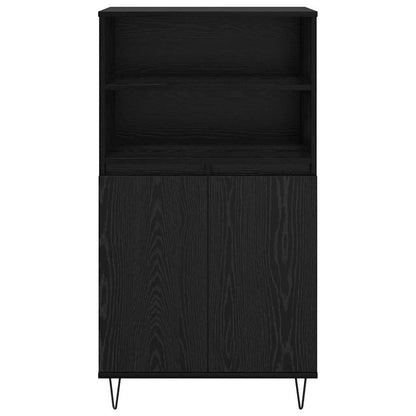 Credenza Nero 60 x 36 x 110 cm Legno multistrato