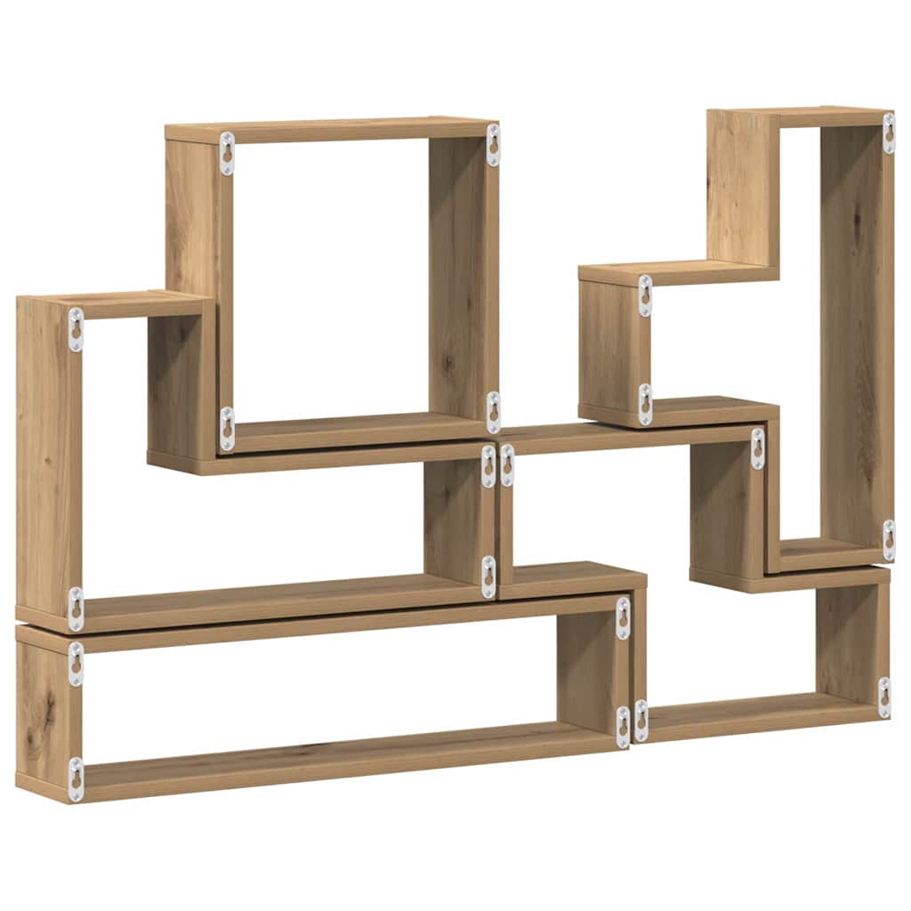 Cubo da Parete Altro rovere artigianale 96 x 12 x 64 cm