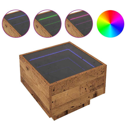 Tavolino da salotto Legno vecchio 40 x 40 x 30 cm