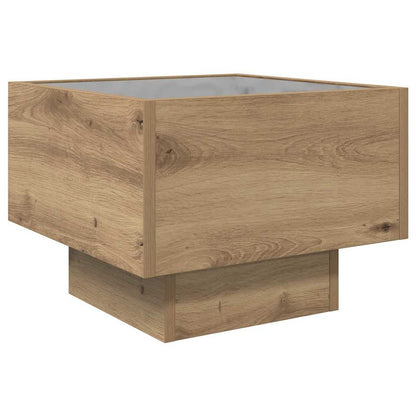 Tavolino da salotto rovere artigianale 40 x 40 x 30 cm | homemem39