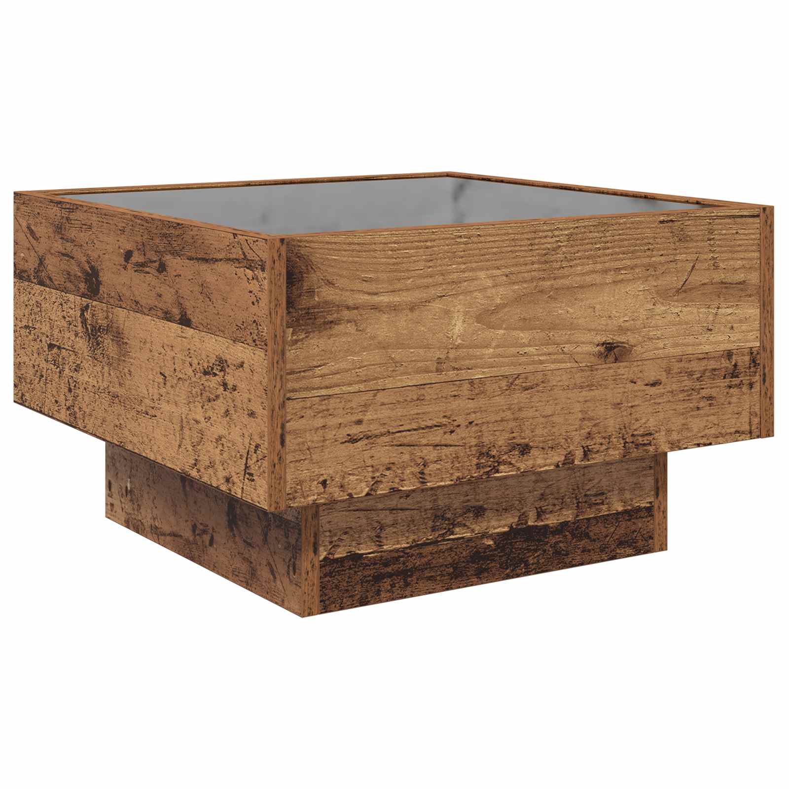 Tavolino da salotto Legno vecchio 50 x 50 x 30 cm | homemem39