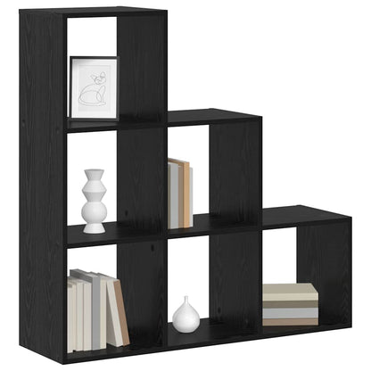Armadio per Libri Rovere nero 99 x 29 x 99 cm Legno multistrato