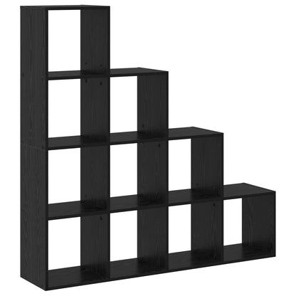 Libreria divisoria Rovere Nero 131,5 x 29 x 131,5 cm | homemem39