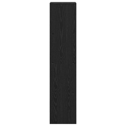 Libreria divisoria Rovere Nero 131,5 x 29 x 131,5 cm | homemem39