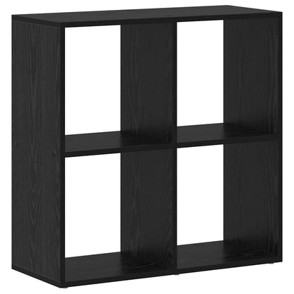 Armadio per Libri Nero 69,5 x 29 x 69,5 cm Legno multistrato