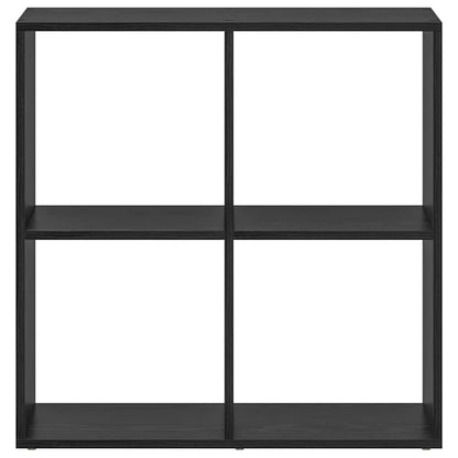 Armadio per Libri Nero 69,5 x 29 x 69,5 cm Legno multistrato