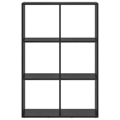 Armadio per Libri Rovere Nero 69,5 x 29 x 103,5 cm | homemem39