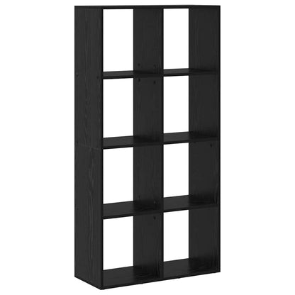 Armadio per Libri Nero 69,5 x 29 x 137,5 cm Legno multistrato