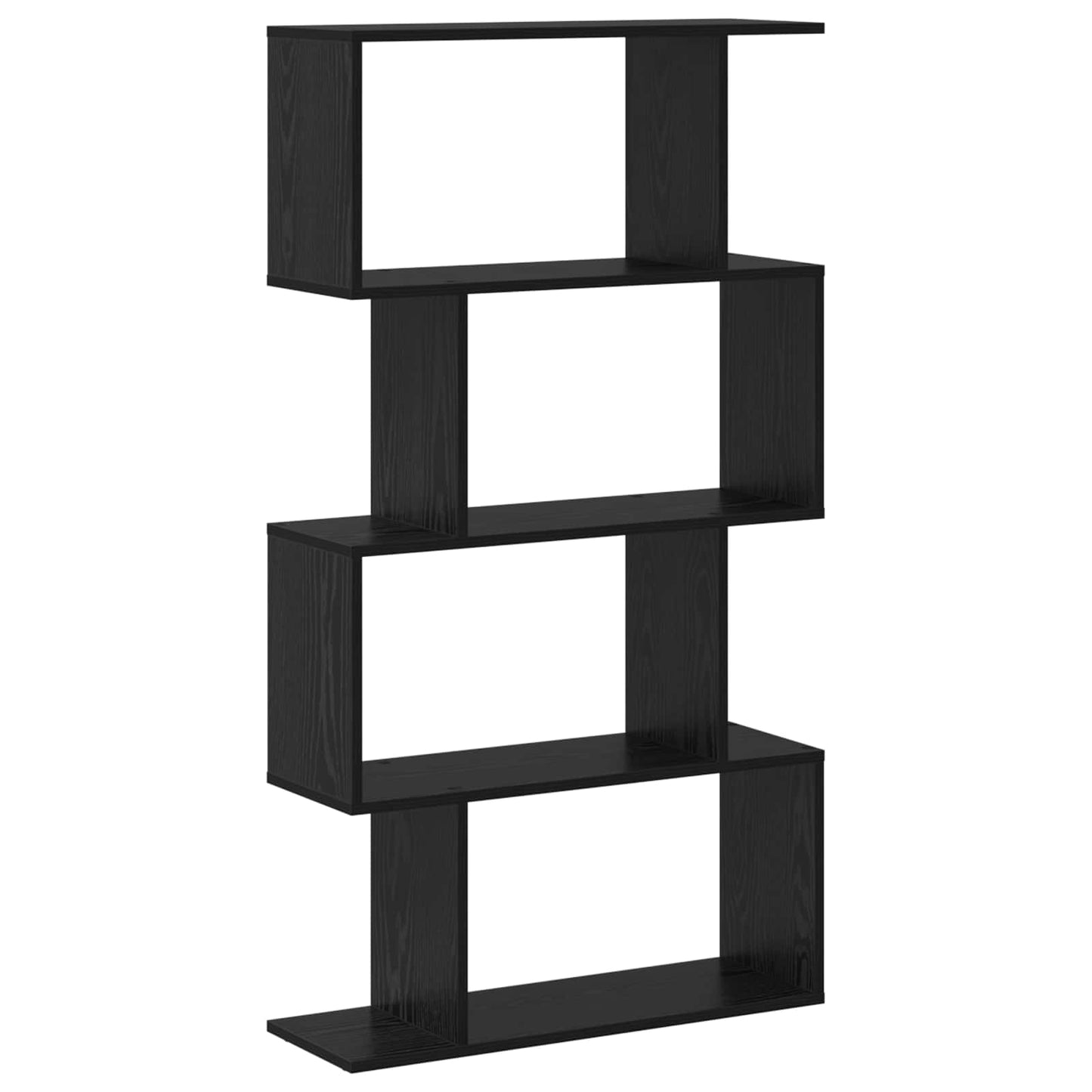 Armadio per Libri Rovere Nero 70 x 24 x 129 cm | homemem39