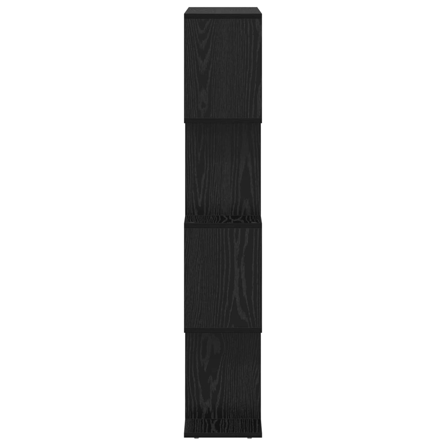 Armadio per Libri Rovere Nero 70 x 24 x 129 cm | homemem39