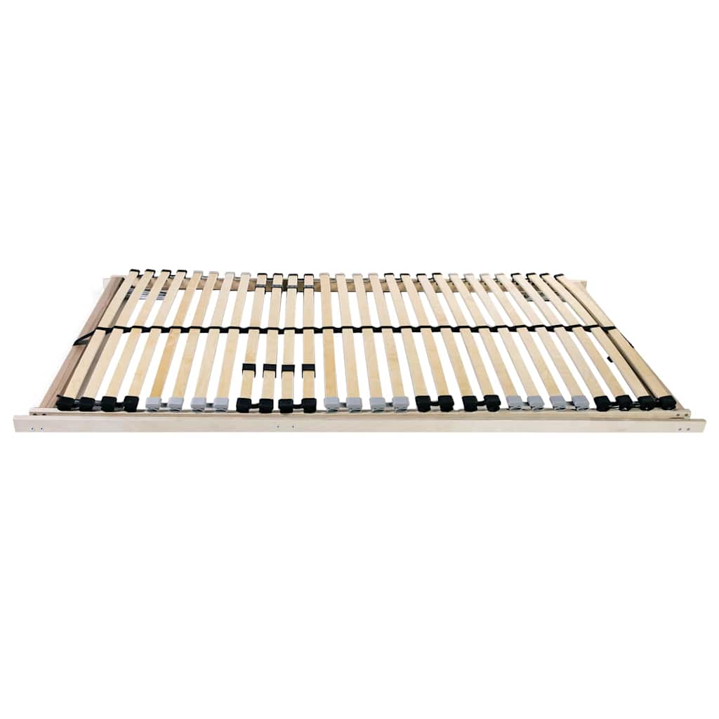 Base a doghe Marrone 90 x 190 cm Legno massello di faggio | homemem39