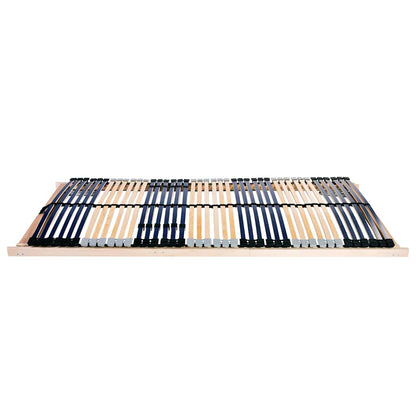 Base a doghe Marrone 80 x 190 cm Legno massello di faggio | homemem39