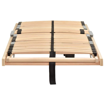 Base a doghe Marrone 70 x 190 cm Legno massello di faggio | homemem39