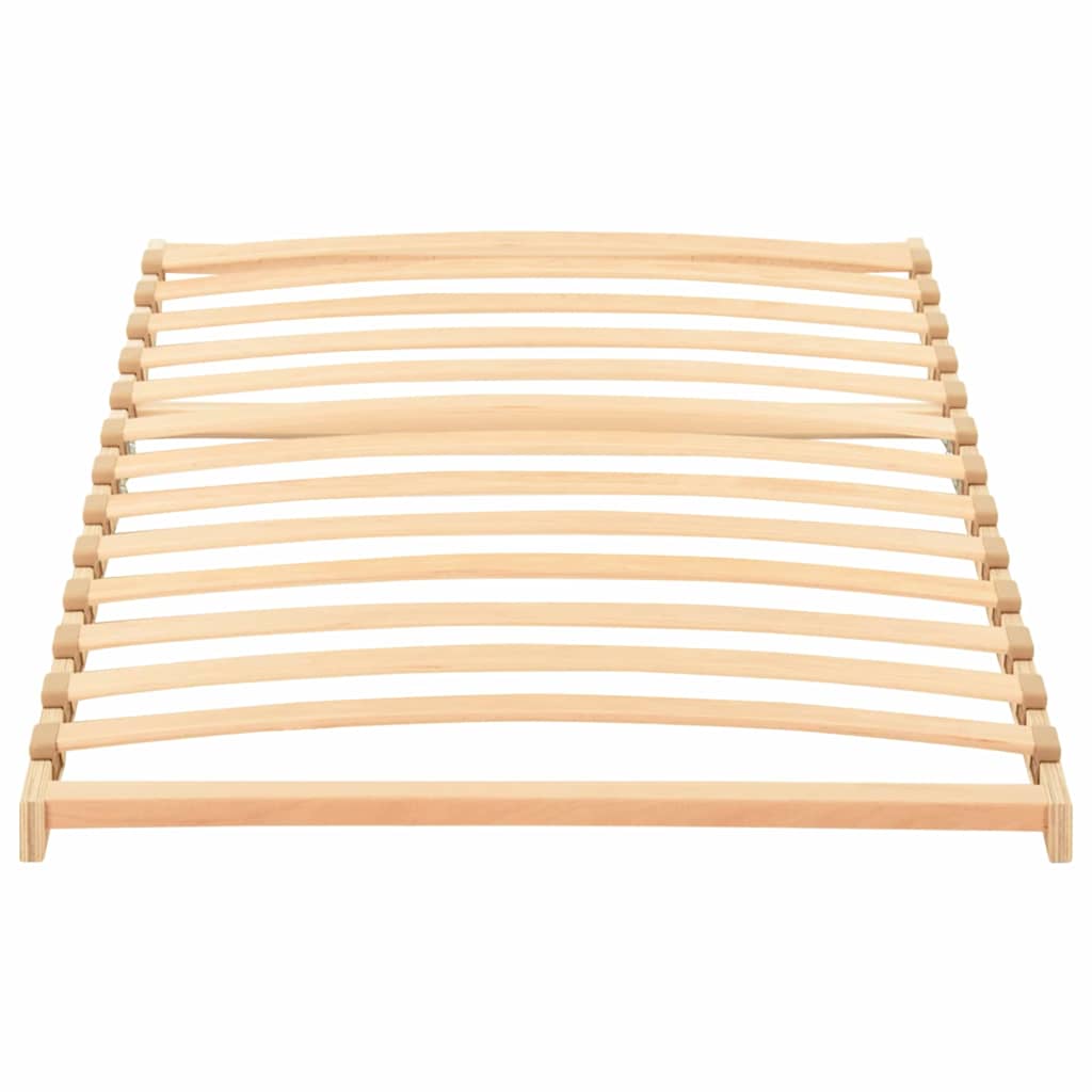 Base a doghe Marrone 80 x 190 cm Legno massello di faggio | homemem39